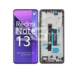 Display Touch + Frame Midnight Black Xiaomi Redmi Note 13 Pro+ (Pulled)