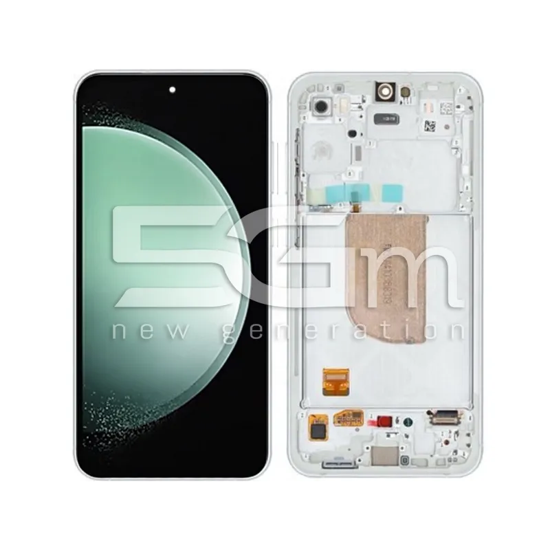 Display Touch + Frame Silver Samsung SM-S711 S23 FE Ori | Store Online 5G-M