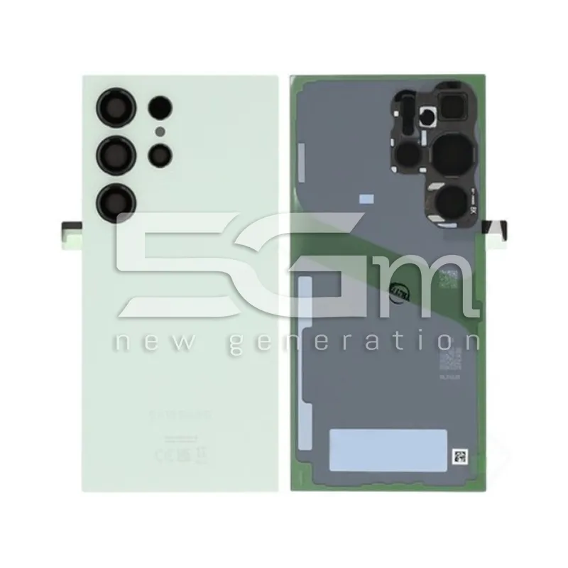 Retro Cover Titanium Green Samsung SM-S928 S24 Ultra 5G Ori