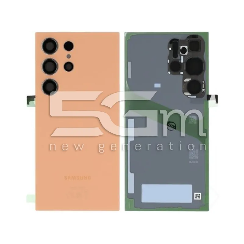 Capac Spate Titanium Orange Samsung S24 Ultra 5G Ori | 5G-M