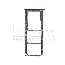 Tiroir Double SIM + Micro SD Bleu Samsung SM-A207 A20S | 5G-M.com