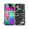 Ecran Tactil Negru + Ramă Samsung SM-A405 A40 Ori | 5G-M.com
