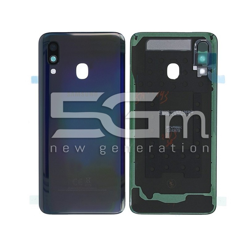 Retro Cover Nero Samsung SM-A405F A40 Ori