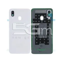 Coque Arrière Blanc Samsung SM-A405F A40 Ori | 5G-M.com