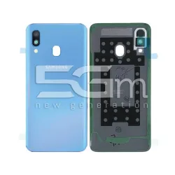 Cache Arrière Bleu Samsung SM-A405F A40 Ori | Boutique en ligne 5G-M