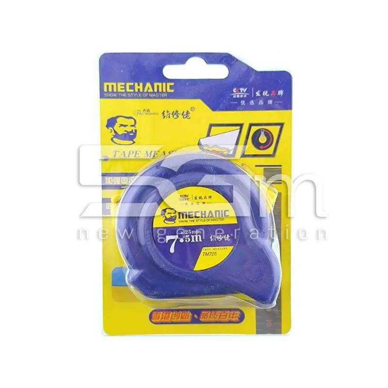 Fita Métrica Mechanic 7.5M para Logística e Encomendas | 5G-M