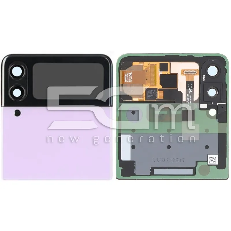 LCD Sub + Rückabdeckung Lavender Samsung Z Flip 3 5G | 5G-M