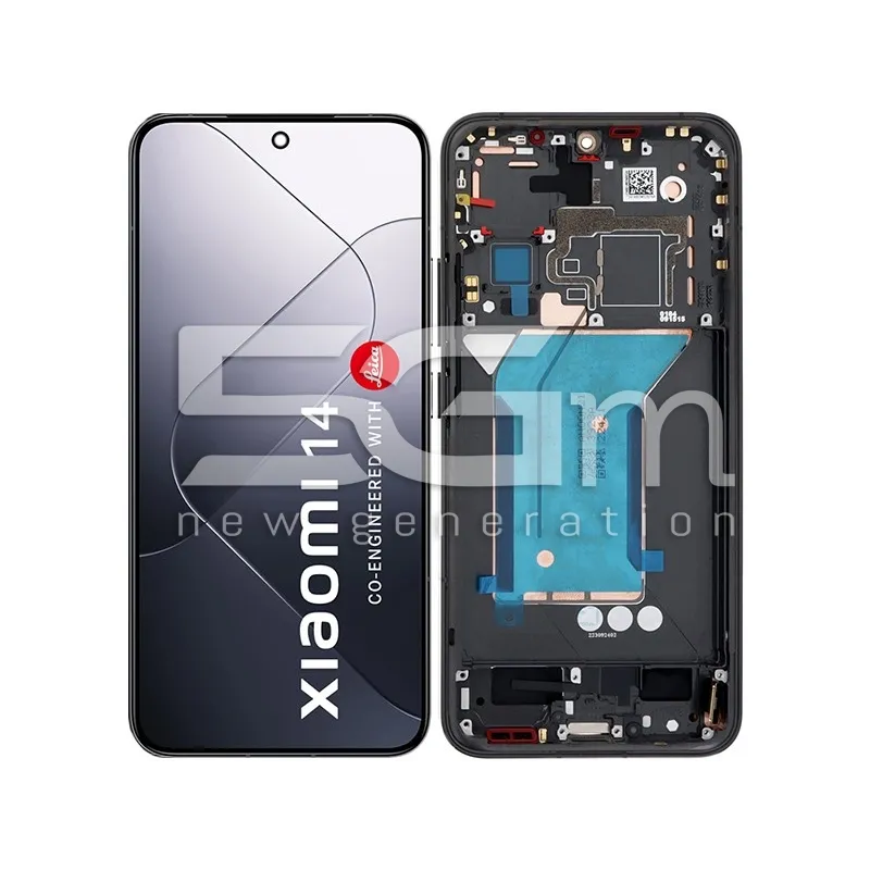 Display Touch + Frame Nero Xiaomi 14 (PULLED) | Store Online 5G-M
