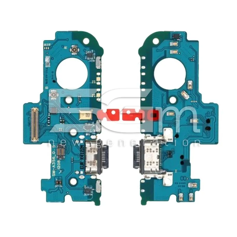Connecteur de Charge + Carte Samsung SM-A356 A35 5G Ori | 5G-M