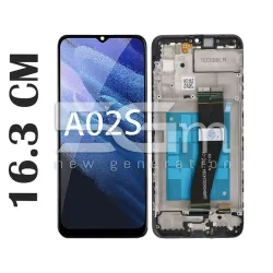 LCD + Frame Black Samsung A03 - A03s (16.3cm IPS) FB | Store Online 5G-M