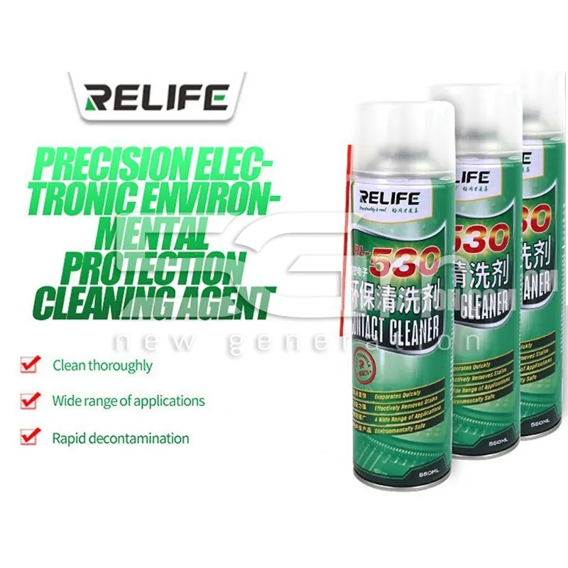 Relife RL-530 Spray Curățare Contacte 550ML | 5G-M