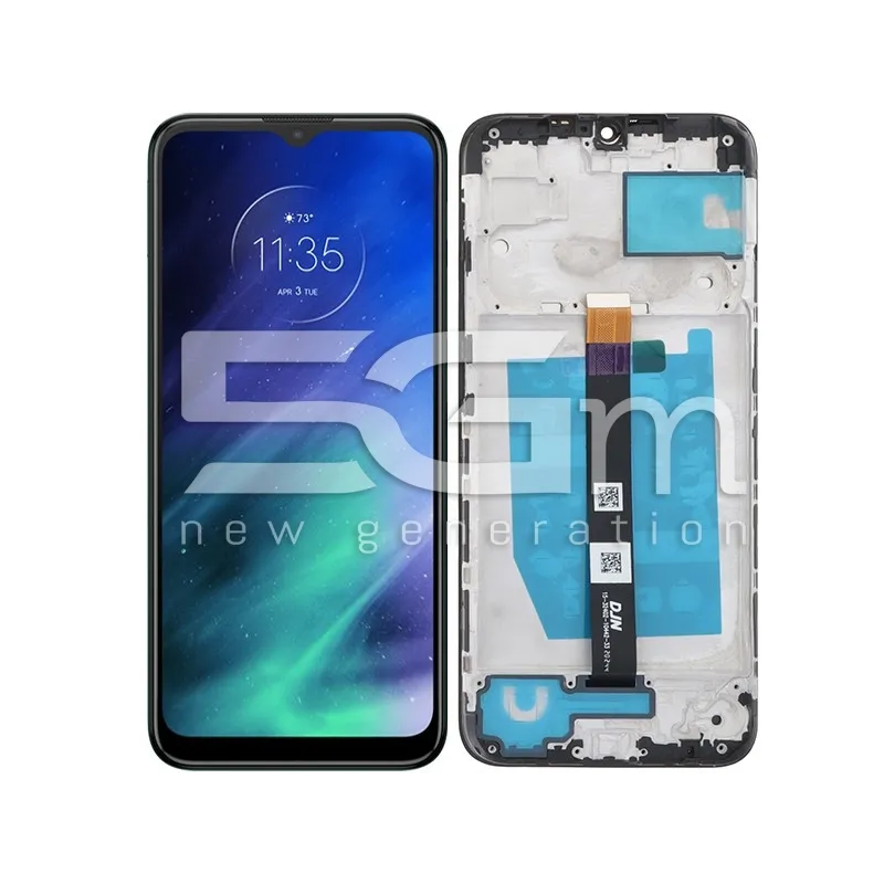 Display Touch + Rahmen Schwarz Motorola One Fusion (IPS) | Online-Shop 5G-M