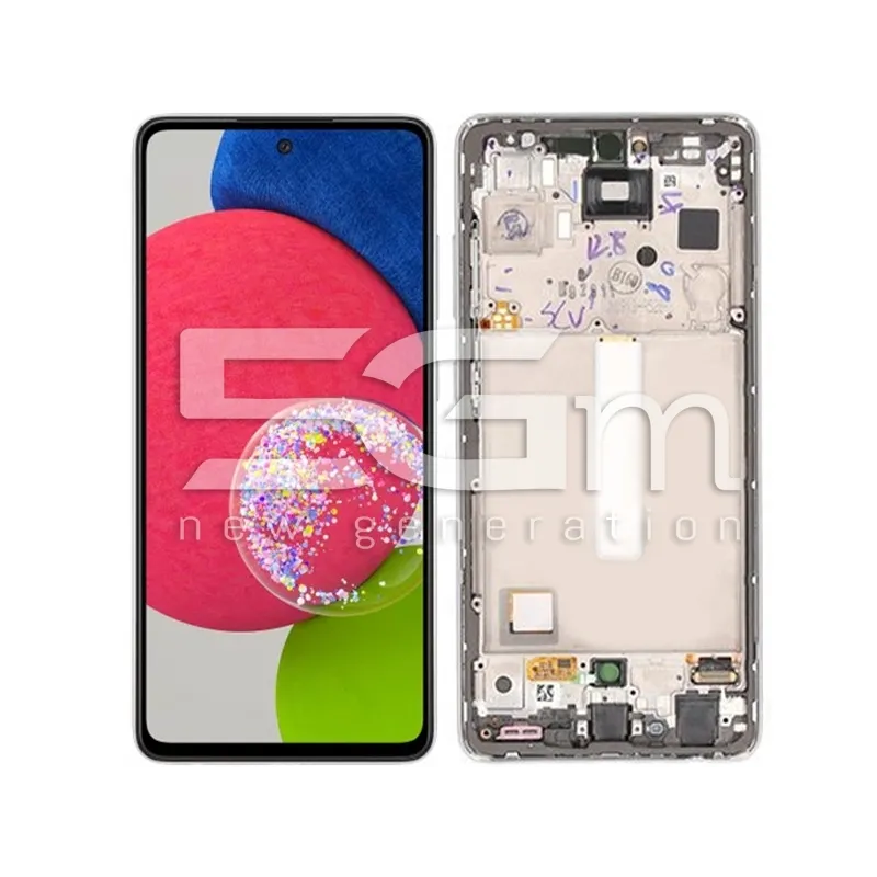 Display Touch + Frame Awesome White Samsung SM-A528 A52s Ori | Store Online 5G-M