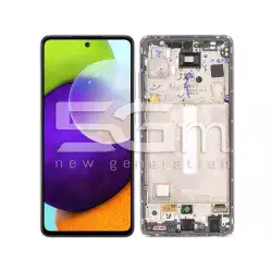 Display Touch + Frame Awesome Violet Samsung SM-A528 A52s Ori
