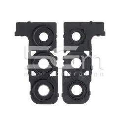Achtercamera Glas + Frame Zwart Samsung SM-A256 A25 5G | 5G-M.com