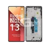 Display Touch + Rahmen Schwarz Xiaomi Redmi Note 13 Pro 4G TFT | 5G-M