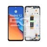 Érintőkijelző + Keret Fekete Xiaomi Redmi 12 4G (INCELL) | 5G-M