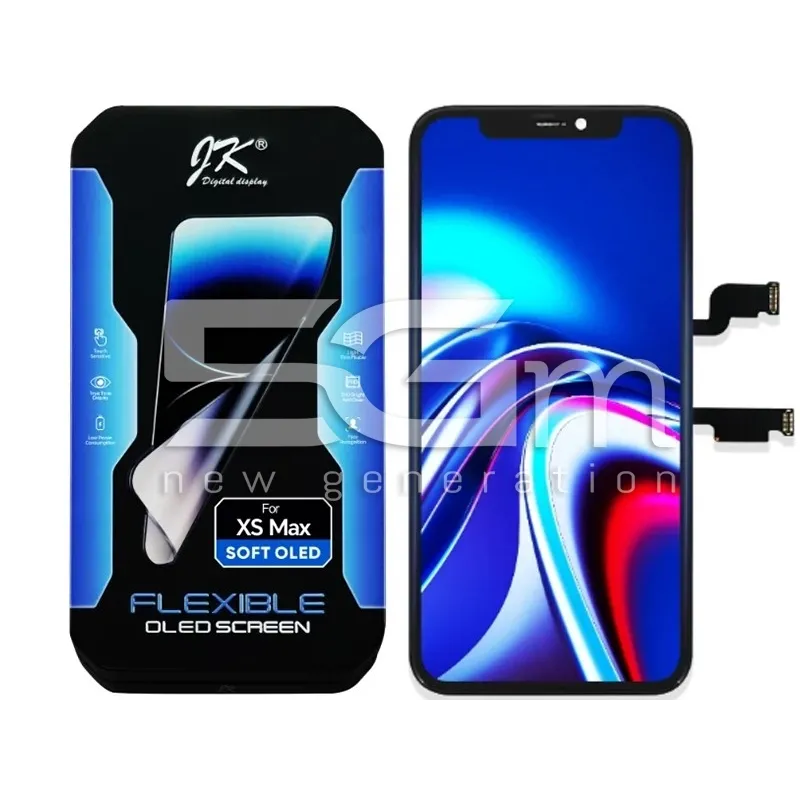 Écran iPhone XS Max JK Soft OLED Noir | Qualité Premium | 5G-M