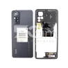 Ramă, Capac Spate & Senzor Amprentă Negru Redmi Note 12 Pro 4G