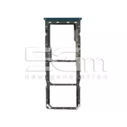 Sim Card + Micro SD Tray Opal Black Samsung SM-M307 M30s