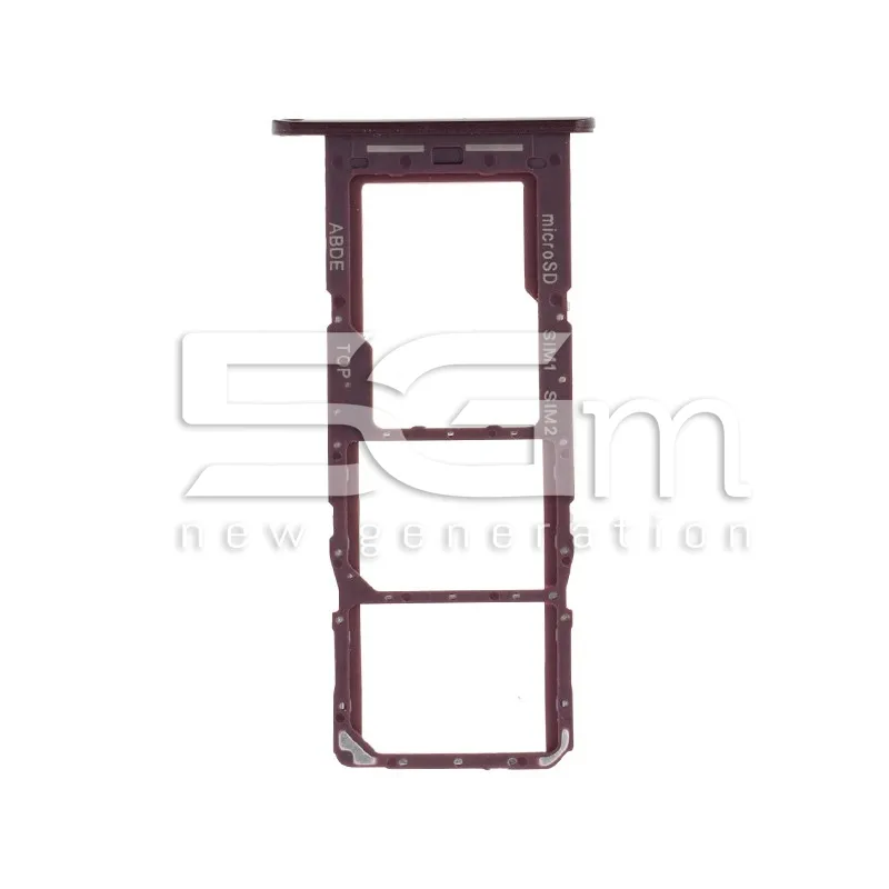 Supporto Dual Sim Card Dark Red Samsung SM-A245 A24 | Store Online 5G-M