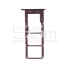 Dual Sim Kaarthouder Donkerrood Samsung SM-A245 A24 | 5G-M Online Winkel