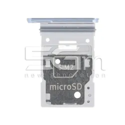 Dual Sim Kaarthouder Ice Blue Samsung SM-A556B A55 5G | Online Winkel 5G-M