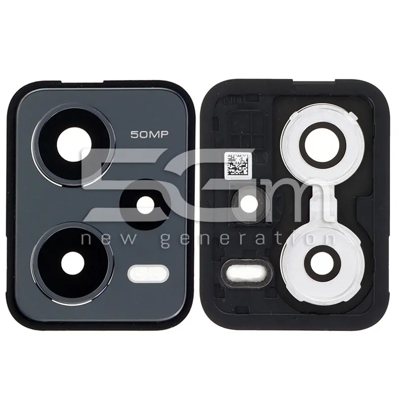 Vetrino Camera Posteriore Frame Nero Xiaomi Redmi Note 12 Pro 5G | Store Online 5G-M