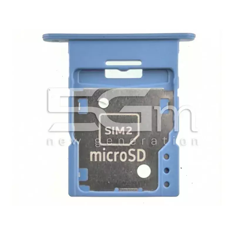 Dual Sim Card Tray Blue Samsung SM-A155 A15 4G