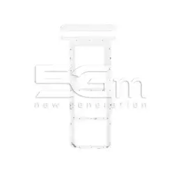 Sim Card Tray White Samsung SM-A025 A02s Ori