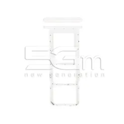 Suporte Para Cartão SIM Branco Samsung SM-A025 A02s Ori