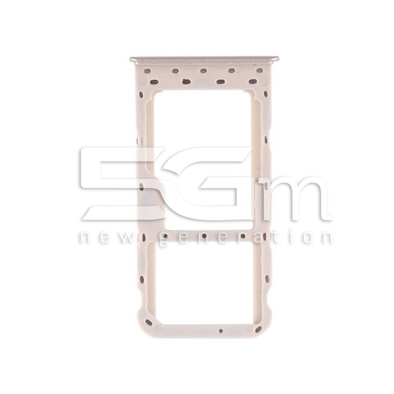 Supporto Sim Card + Micro SD Gold Huawei P Smart
