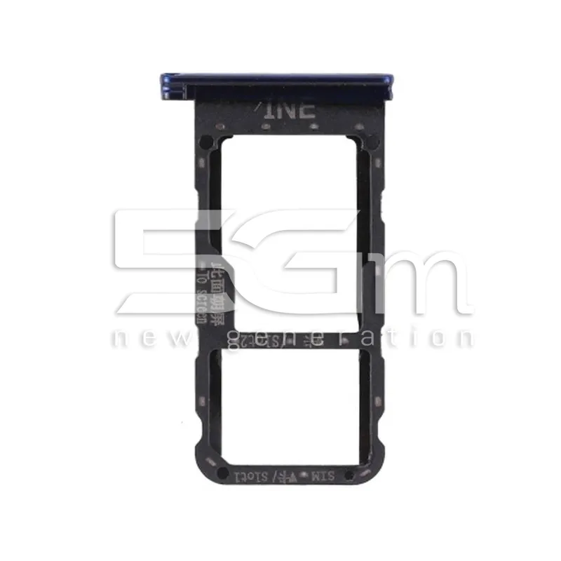Tiroir Carte SIM + Micro SD Bleu Huawei P Smart+ INE-LX1 | Store Online 5G-M