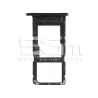SIM kártya + Micro SD tálca Fekete Huawei P Smart 2019 | 5G-M Online Áruház