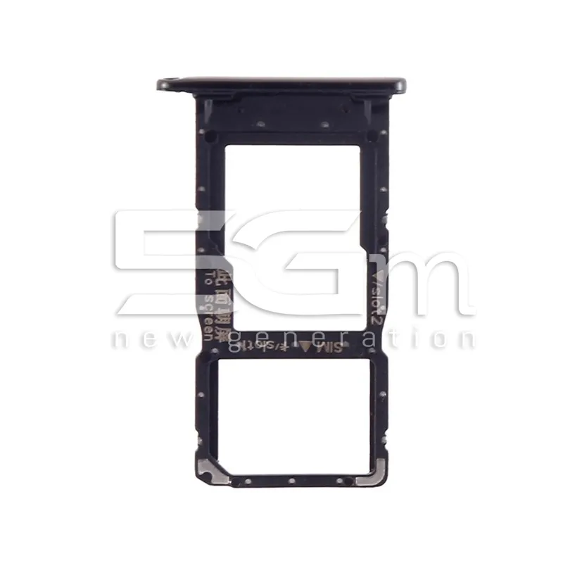 Supporto Sim Card + Micro SD Nero Huawei P Smart+ 2019 | Store Online 5G-M