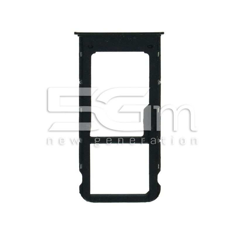 Supporto Sim Card + Micro SD Nero Huawei P Smart