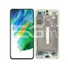 Kijelző Érintőképernyő + Keret Zöld Samsung S21 FE Ori | 5G-M