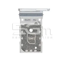 Support Double Carte SIM Blanc Samsung SM-S908 S22 Ultra | 5G-M