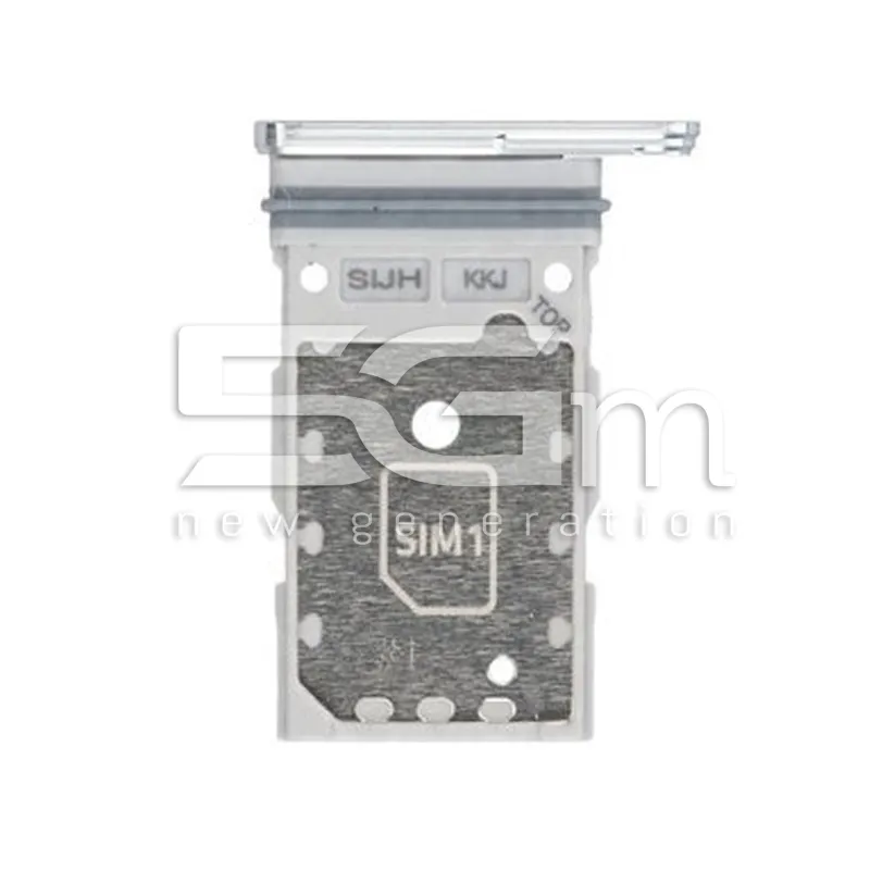 Dual Sim Tray White Samsung SM-S908 S22 Ultra Ori