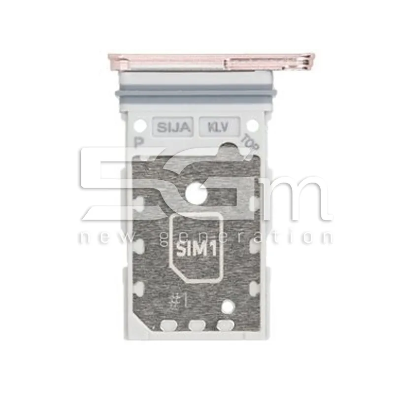 Supporto Dual Sim Card Pink Gold Samsung SM-S906 S22+ Ori | Store Online 5G-M