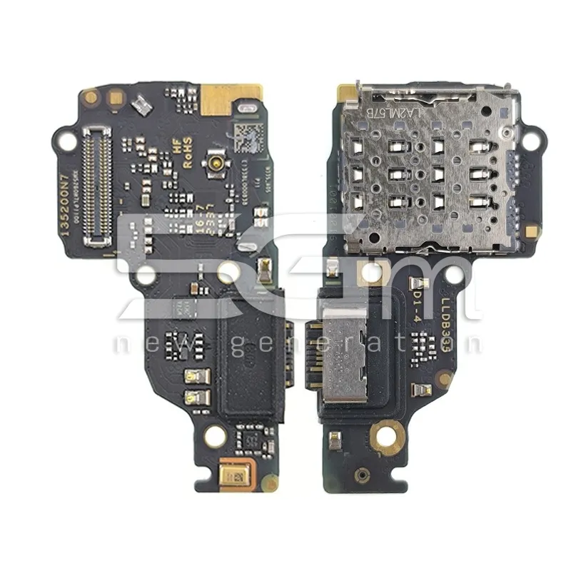 Töltőcsatlakozó + Panel Xiaomi Redmi Note 13 4G (Full IC) | 5G-M