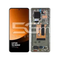Érintőkijelző + Keret Olive Green Xiaomi 13 Ultra (PULLED) | 5G-M.com