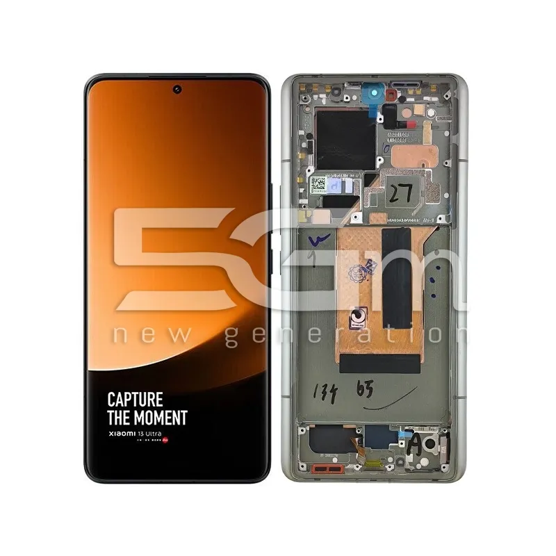 Display Touch + Frame Olive Green Xiaomi 13 Ultra (PULLED) | Store Online 5G-M