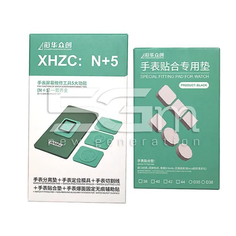 Set Șablon Regenerare LCD APPLE Watch Seria 1-8 | 5G-M