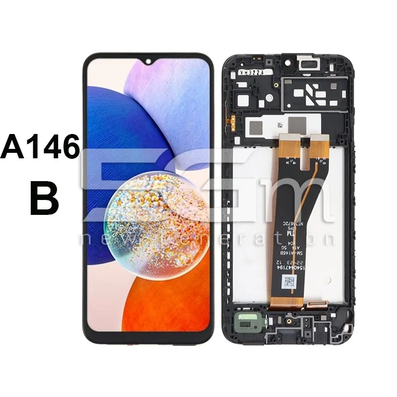 Display Touch + Frame Nero Samsung SM -A146B A14 (IPS) | Store Online 5G-M