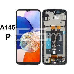Écran Samsung Galaxy A14 5G A146P + Cadre Noir | IPS | 5G-M