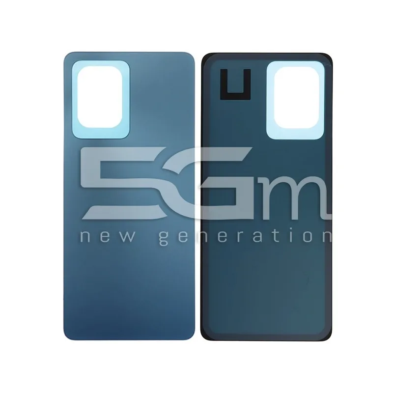 Coque Arrière Bleu Dépoli Xiaomi Redmi Note 12 Pro 5G Sans Logo | 5G-M