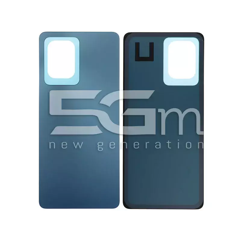 Retro Cover Frosted Blue Xiaomi Redmi Note 12 Pro 5G No Logo