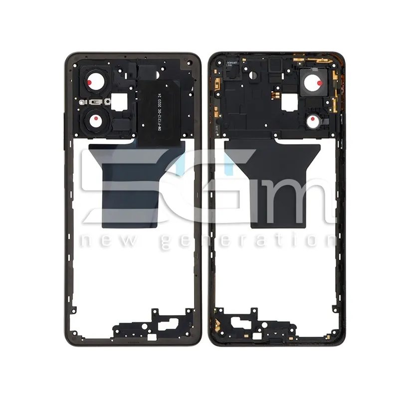 Mittelrahmen Midnight Black + NFC Xiaomi Redmi Note 12 Pro 5G | 5G-M