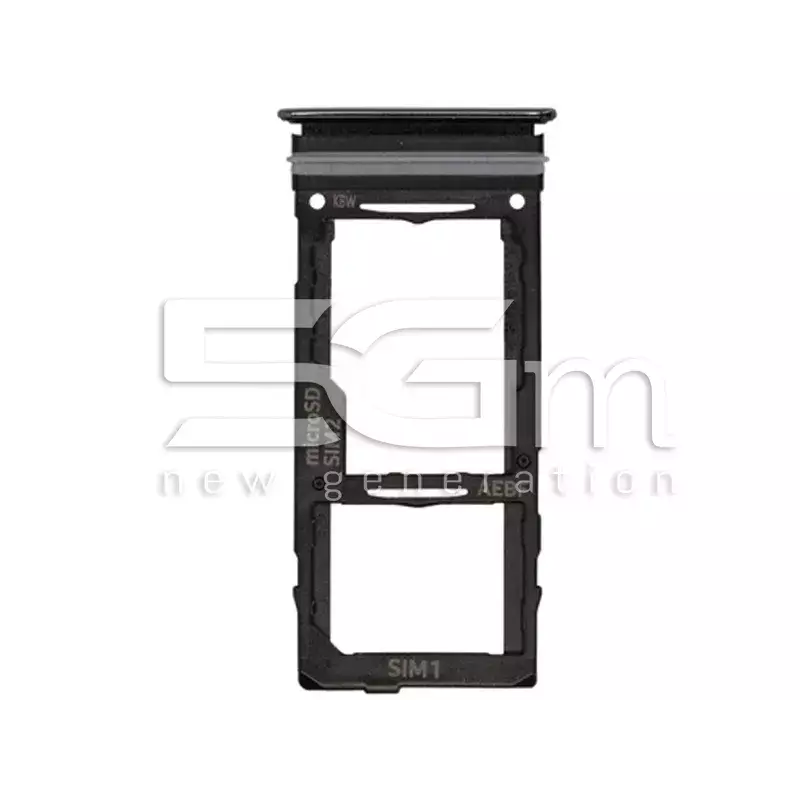 Dual Sim Card + Micro SD Black Samsung SM-A525 - A526 A52 Ori